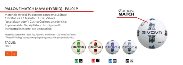 Givova Match Voetballen