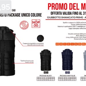 Givova set Bodywarmers